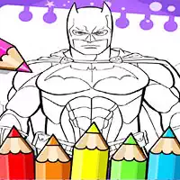 Livro De Colorir Batman Do Além