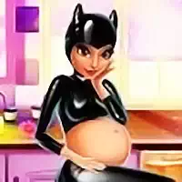 Kobieta-Kot W Ciąży