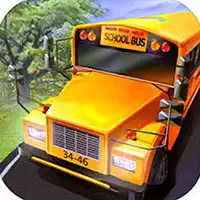 Mengemudi Bus Sekolah Kota