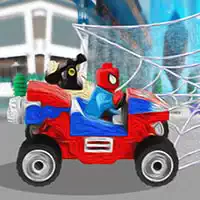 lego_spiderman_adventure ເກມ