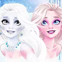 Nový Make-Up Sněhová Královna Elsa