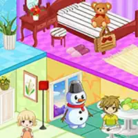 Princess Doll House Design game screenshot