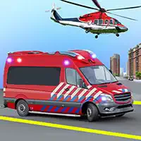 Ambulance Rescue Lojë Helikopter Ambulance