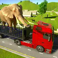 Ciężarówka Do Przewozu Ładunków Zwierząt Gra 3D