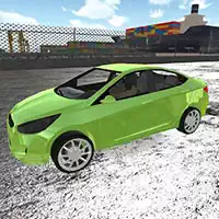 Auto Parkimise Simulaator mängu ekraanipilt