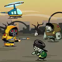 Cazador De Zombis Loco captura de pantalla del juego