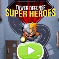 タワーを守る: スーパーヒーロー
