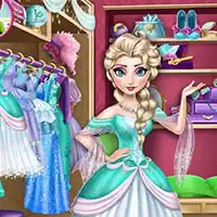 Jocuri Disney Frozen Princess Elsa Dress Up