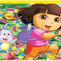 Lojë Me Jigsaw Puzzle Dora The Explorer