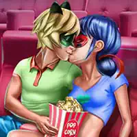 Dotted Girl Cinema Flirttailu