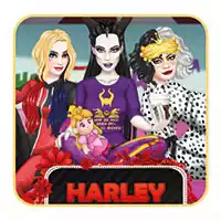 Joc De Îmbrăcare: Harley And Bff Pj Party