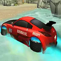 Incredible Water Surfing : Game Racing Car 3D