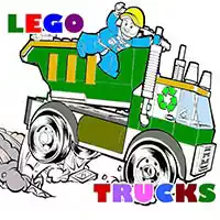 ระบายสีรถบรรทุกเลโก้
