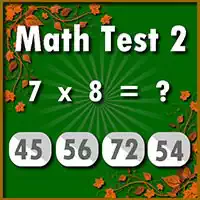 Test Z Matematyki 2