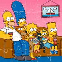 Kolekcja Puzzli Simpsons