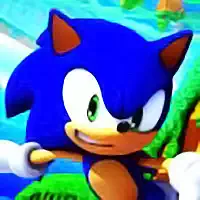 Sonic Chaos-Zoektocht schermafbeelding van het spel