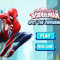 Spiderman Spot The Differences - بازی پازل
