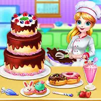 Sweet Bakery Chef Mania- Kagespil Til Piger