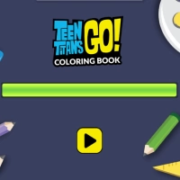 Teen Titans Go: Libro Para Colorear