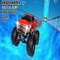 Water Surfer Pystysuora Ramppi Monster Truck Game