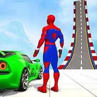 zigzag_car_spiderman_racer_-3d بازی ها