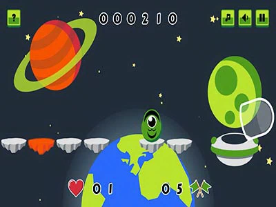 Entre Fuga Espacial captura de tela do jogo
