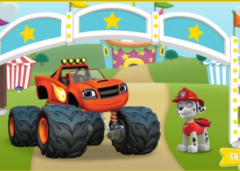 Blaze And The Monster Machines: Carnival Creations στιγμιότυπο οθόνης παιχνιδιού
