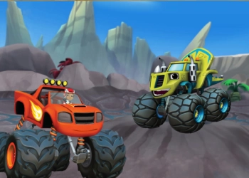 Blaze And The Monster Machines: เร่งความเร็วสู่ Dino Valley ภาพหน้าจอของเกม