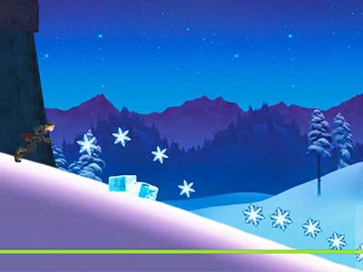 Frozen Rush Adventures skærmbillede af spillet