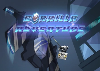 Gorilla-Abenteuer Spiel-Screenshot