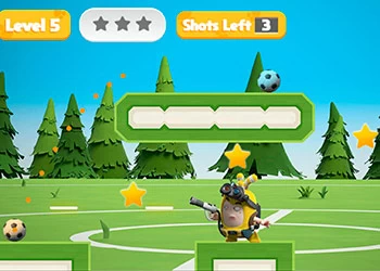 Desafio De Futebol Oddbods captura de tela do jogo