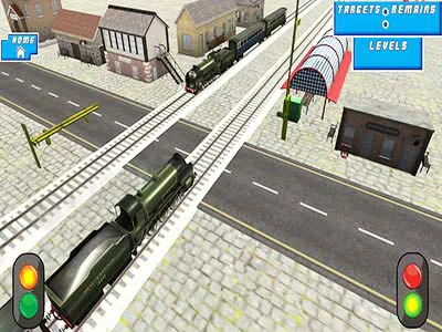 لعبة السكك الحديدية معبر الهوس لقطة شاشة اللعبة