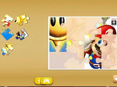 Super Mario Yapboz Puzzle oyun ekran görüntüsü