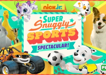 Súper Snuggly Sports Espectacular captura de pantalla del juego