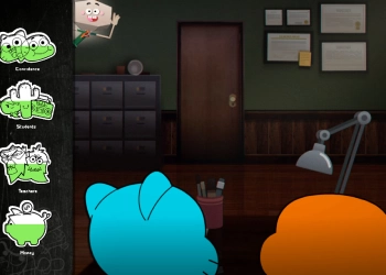Die Erstaunliche Welt Von Gumball The Principals Spiel-Screenshot