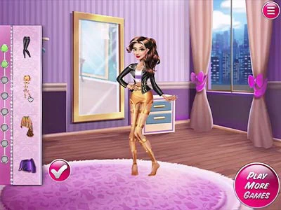 Tris Fashionista Dolly pamje nga ekrani i lojës